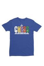 Premium Royal Blue Regular Fit Tshirt for Women - 180 GSM Cotton | Fullmoon Styles