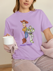 Comfortable Women Oversized in Lavender - 210 GSM | Fullmoon Styles