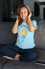 Women Regular Fit Tshirt - Good Day To Read Women Regular Fit Tshirt 180 Sky Blue | Fullmoon Styles