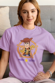 Comfortable Women Oversized in Lavender - 210 GSM | Fullmoon Styles