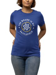 Royal Blue Regular Fit Tshirt - Battlefield Women Regular Fit Tshirt 180 Design | Women Fashion