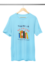 Premium Sky Blue Regular Fit Tshirt for Men - 180 GSM Cotton | Fullmoon Styles