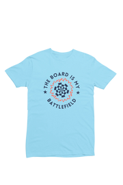 Battlefield Men Regular Fit Tshirt 180 Sky Blue Regular Fit Tshirt - Premium Cotton Men Wear