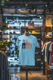 Sky Blue Regular Fit Tshirt - One More Rep Women Regular Fit Tshirt 180 Design | Women Fashion