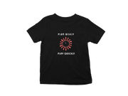 Kids Regular Fit Tshirt - Chess Plan Wisely Kids Regular Fit Tshirt 180 Black | Fullmoon Styles