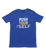 Premium Royal Blue Regular Fit Tshirt for Women - 180 GSM Cotton | Fullmoon Styles