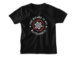 Black Regular Fit Tshirt - Battlefield Kids Regular Fit Tshirt 180 Design | Kids Fashion