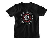 Black Regular Fit Tshirt - Battlefield Kids Regular Fit Tshirt 180 Design | Kids Fashion