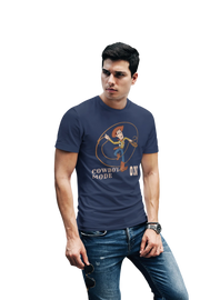 Woody Cowboy Mode On Men Oversized 210 Navy Blue Oversized - Premium Cotton Men Wear