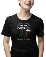 We Are Future Kings Women Regular Fit Tshirt 180 Black Regular Fit Tshirt - Premium Cotton Women Wear