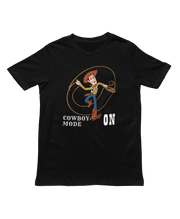 Women Oversized - Woody Cowboy Mode On Women Oversized 240 Black | Fullmoon Styles