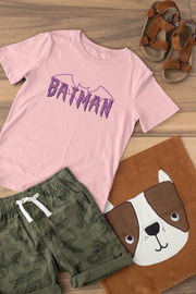 Premium Baby Pink Regular Fit Tshirt for Kids - 180 GSM Cotton | Fullmoon Styles