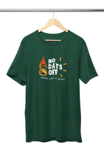 Premium Bottle Green Regular Fit Tshirt for Women - 180 GSM Cotton | Fullmoon Styles