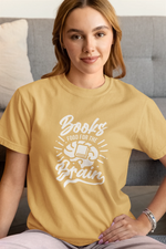 Premium Beige Regular Fit Tshirt for Women - 180 GSM Cotton | Fullmoon Styles
