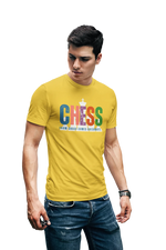 Comfortable Men Regular Fit Tshirt in Yellow - 180 GSM | Fullmoon Styles