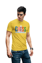 Comfortable Men Regular Fit Tshirt in Yellow - 180 GSM | Fullmoon Styles
