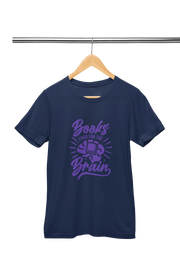 Premium Navy Blue Regular Fit Tshirt for Women - 180 GSM Cotton | Fullmoon Styles