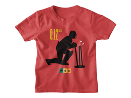 Comfortable Kids Regular Fit Tshirt in Red - 180 GSM | Fullmoon Styles