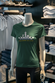 Bottle Green Regular Fit Tshirt - Chess Think Before You Move Women Regular Fit Tshirt 180 Design | Women Fashion