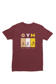 Men Regular Fit Tshirt - One More Rep Men Regular Fit Tshirt 180 Maroon | Fullmoon Styles