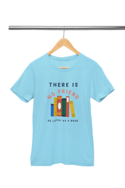 Sky Blue Regular Fit Tshirt - As Loyal As Book Women Regular Fit Tshirt 180 Design | Women Fashion