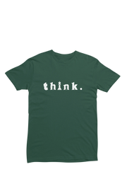 Men Regular Fit Tshirt - Chess Think Men Regular Fit Tshirt 180 Bottle Green | Fullmoon Styles