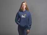 The Godfather Women Regular Fit Hoodie 320 Navy Blue Regular Fit Hoodie - Premium Cotton Women Wear