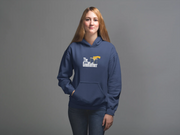The Godfather Women Regular Fit Hoodie 320 Navy Blue Regular Fit Hoodie - Premium Cotton Women Wear