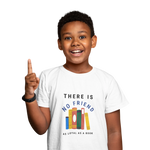 As Loyal As Book Kids Regular Fit Tshirt 180 White Regular Fit Tshirt - Premium Cotton Kids Wear