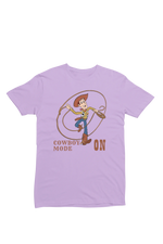 Men Oversized - Woody Cowboy Mode On Men Oversized 210 Lavender | Fullmoon Styles