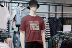 Comfortable Men Regular Fit Tshirt in Maroon - 180 GSM | Fullmoon Styles