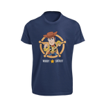 Women Oversized - Toy Story Woody Sheriff Women Oversized 210 Navy Blue | Fullmoon Styles