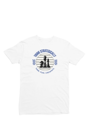 Think Strategically Women Regular Fit Tshirt 180 White Regular Fit Tshirt - Premium Cotton Women Wear