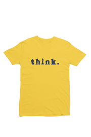 Chess Think Women Regular Fit Tshirt 180 Yellow Regular Fit Tshirt - Premium Cotton Women Wear