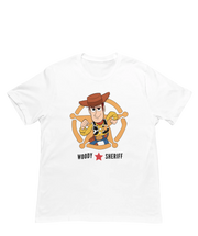 Women Oversized - Toy Story Woody Sheriff Women Oversized 180 White | Fullmoon Styles