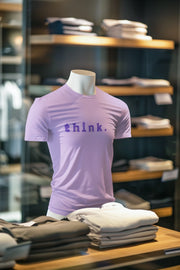 Lavender Regular Fit Tshirt - Chess Think Men Regular Fit Tshirt 180 Design | Men Fashion