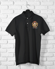 Premium Black Polo Shirt for Men - 220 GSM Cotton | Fullmoon Styles