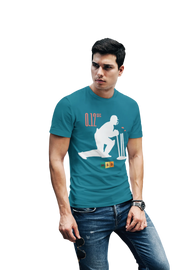 0 12 Msd Stumping Men Oversized 240 Teal Blue Oversized - Premium Cotton Men Wear