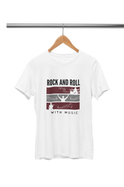 Premium White Regular Fit Tshirt for Women - 180 GSM Cotton | Fullmoon Styles