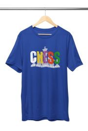 Premium Royal Blue Regular Fit Tshirt for Men - 180 GSM Cotton | Fullmoon Styles