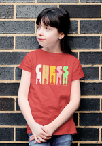 Premium Red Regular Fit Tshirt for Kids - 180 GSM Cotton | Fullmoon Styles