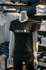 Black Regular Fit Tshirt - Chess Think Women Regular Fit Tshirt 180 Design | Women Fashion