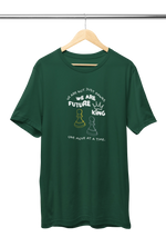We Are Future Kings Men Regular Fit Tshirt 180 Bottle Green Regular Fit Tshirt - Premium Cotton Men Wear