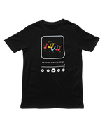 Women Regular Fit Tshirt - We Found Love In Playlist Women Regular Fit Tshirt 180 Black | Fullmoon Styles