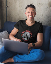 Think Strategically Men Regular Fit Tshirt 180 Black Regular Fit Tshirt - Premium Cotton Men Wear