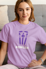 Comfortable Women Regular Fit Tshirt in Lavender - 180 GSM | Fullmoon Styles