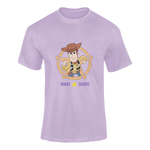 Men Regular Fit Tshirt - Toy Story Woody Sheriff Men Regular Fit Tshirt 180 Lavender | Fullmoon Styles
