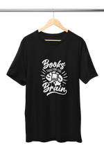 Premium Black Regular Fit Tshirt for Men - 180 GSM Cotton | Fullmoon Styles