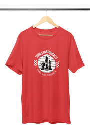 Premium Red Regular Fit Tshirt for Men - 180 GSM Cotton | Fullmoon Styles