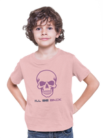 Kids Regular Fit Tshirt - The Terminator I Will Be Back Kids Regular Fit Tshirt 180 Baby Pink | Fullmoon Styles